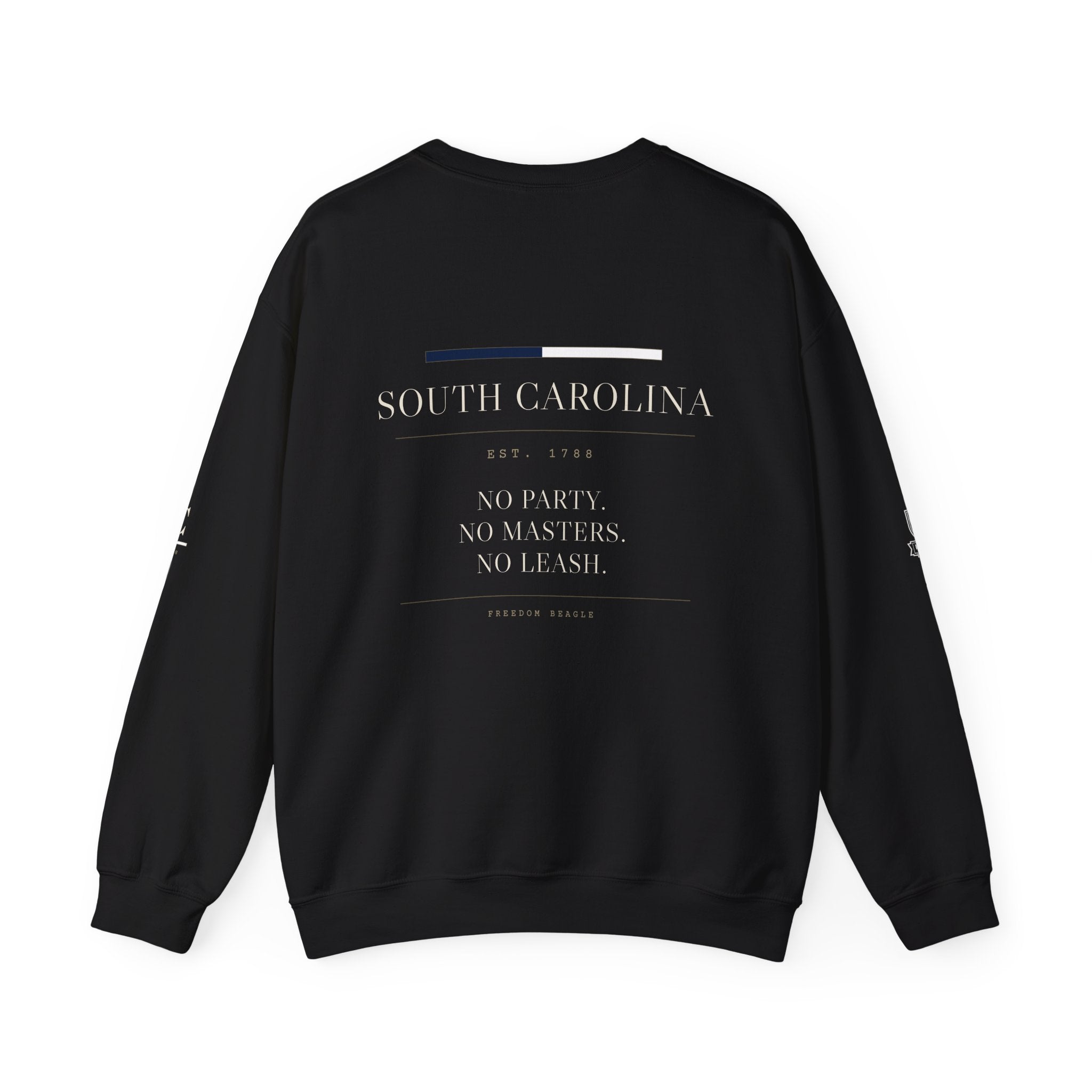 South Carolina — Freedom Beagle State Series Crewneck (Black)