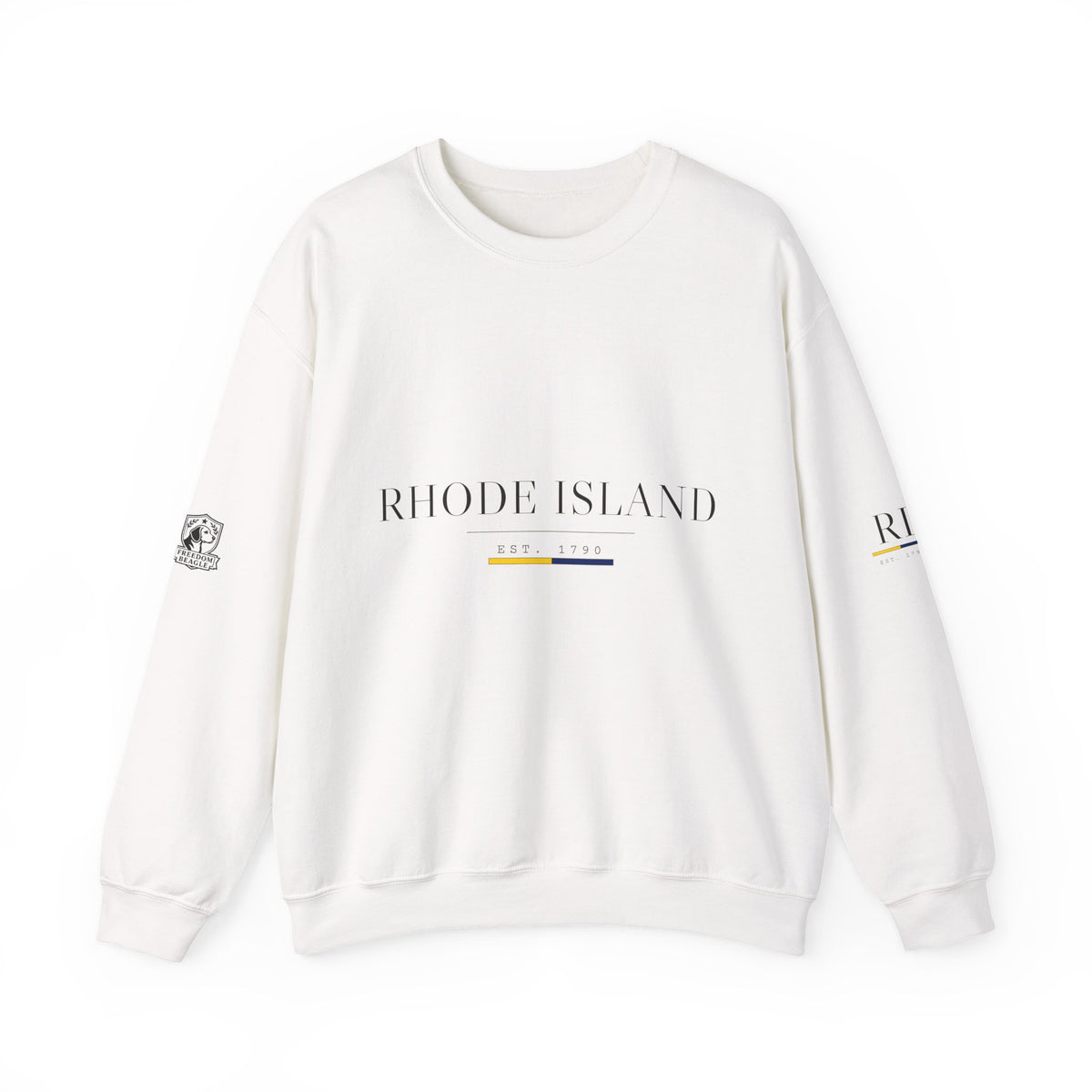 Rhode Island — Freedom Beagle State Series Crewneck (Sand)