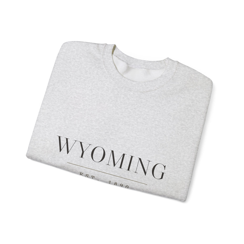 Wyoming — Freedom Beagle State Series Crewneck (Sand)