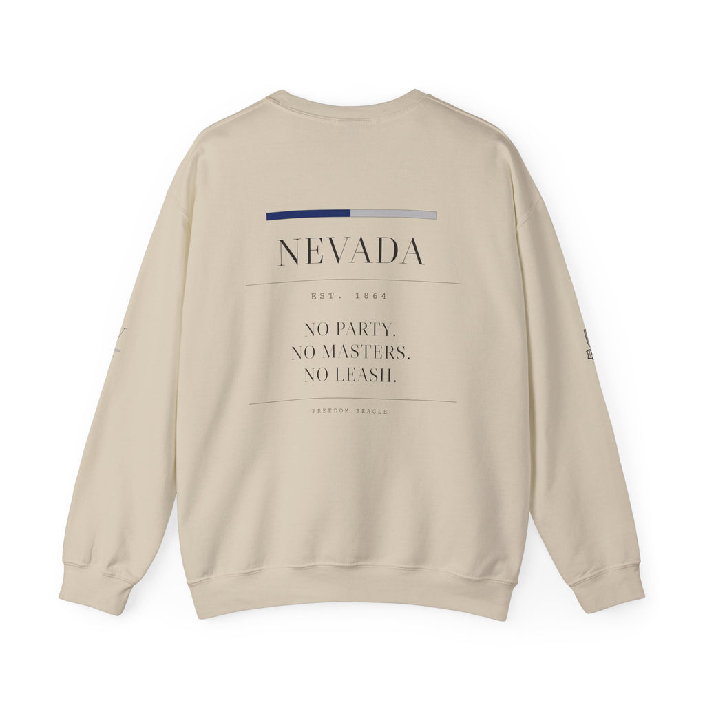Nevada — Freedom Beagle State Series Crewneck (Sand)