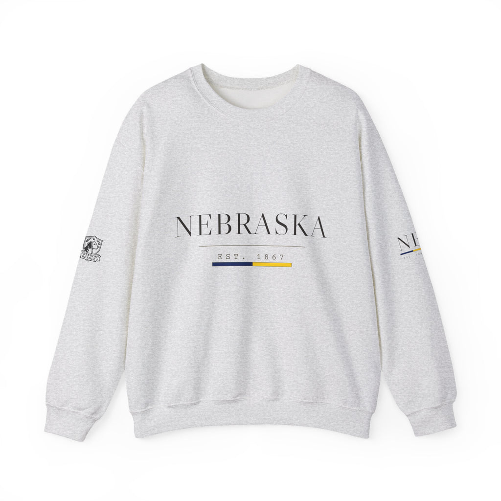 Nebraska — Freedom Beagle State Series Crewneck (Sand)