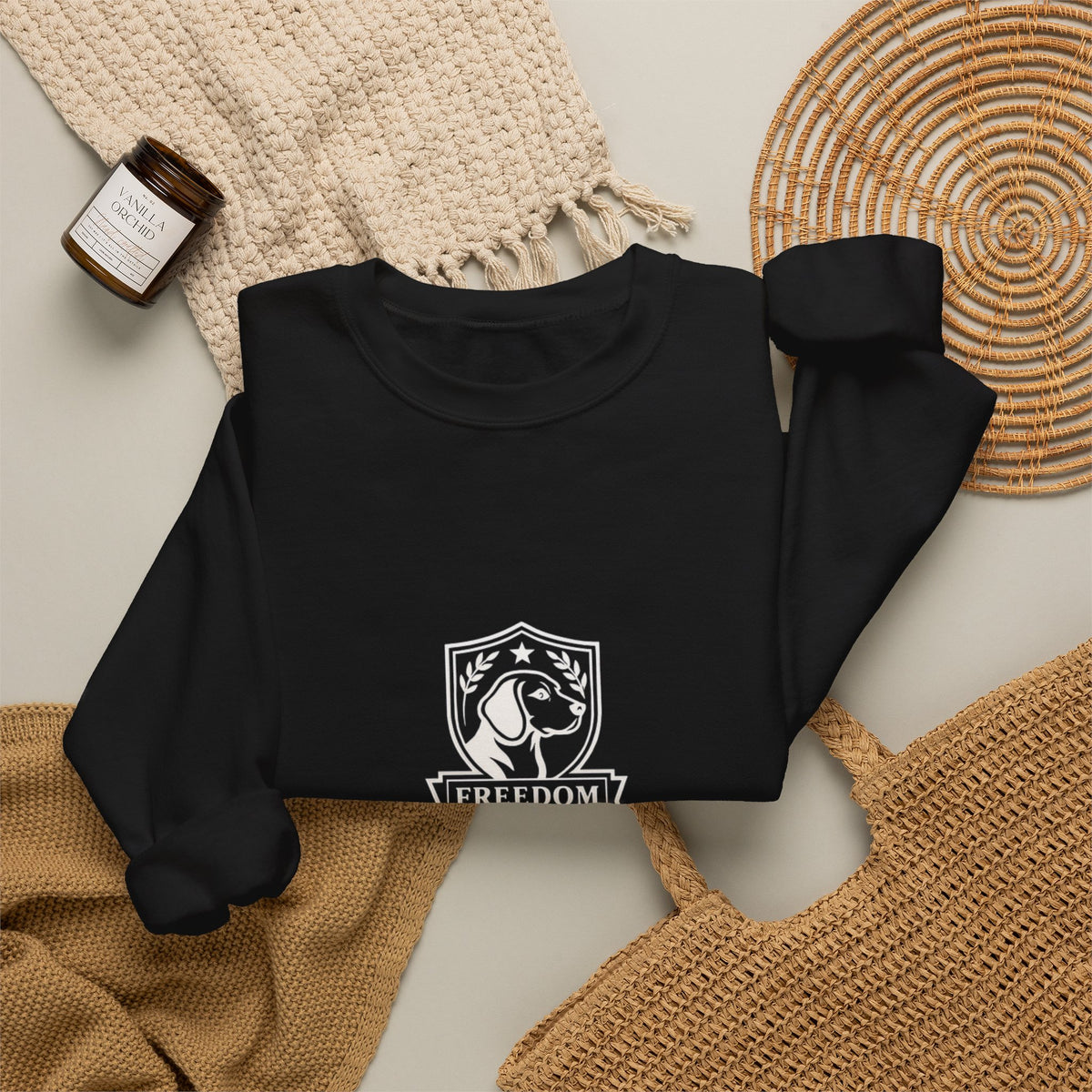 The Standards Full Kit Crewneck — Five Rules, Numbered (Black)