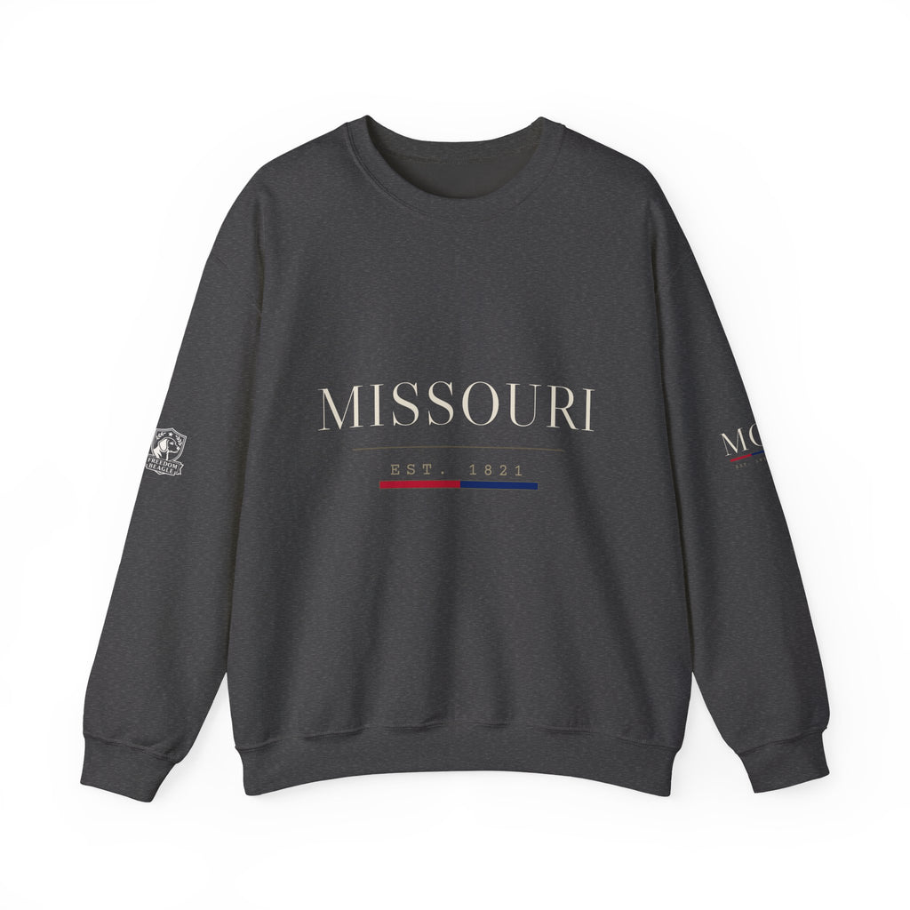 Missouri — Freedom Beagle State Series Crewneck (Black)