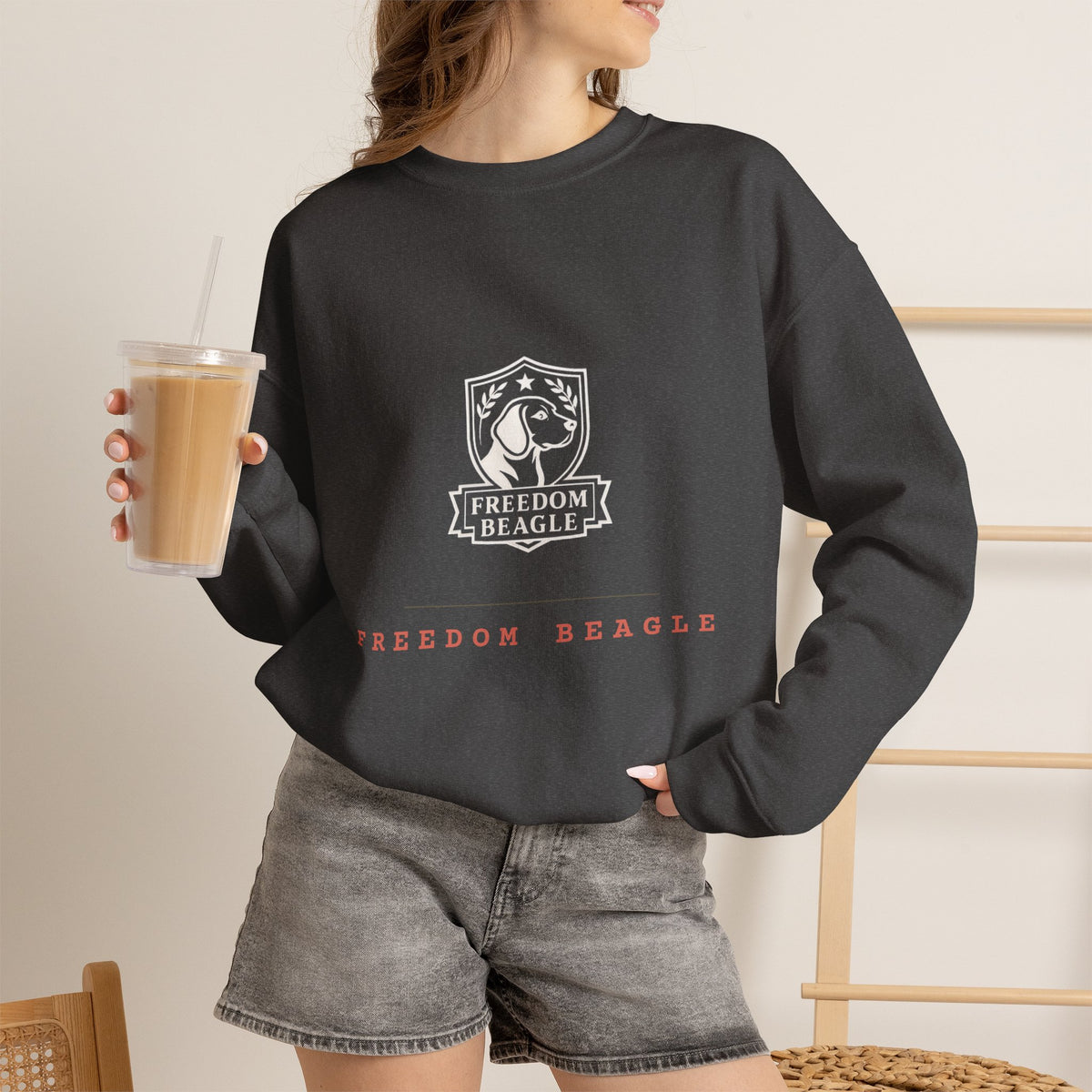 Off the Leash Full Kit Crewneck — Full Back Print (Black)