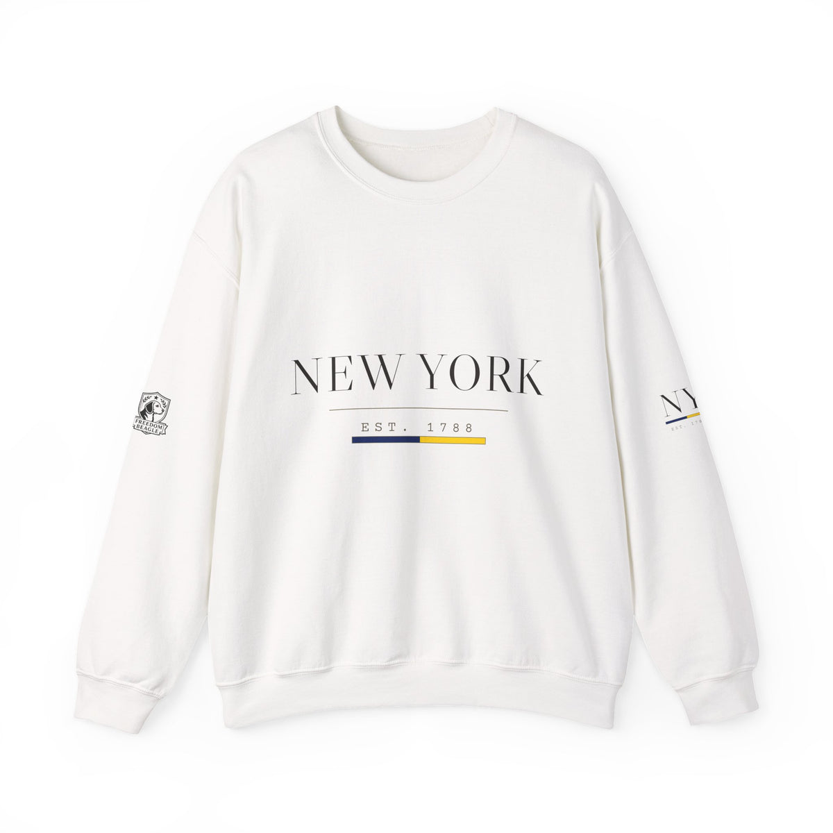 New York — Freedom Beagle State Series Crewneck (Sand)
