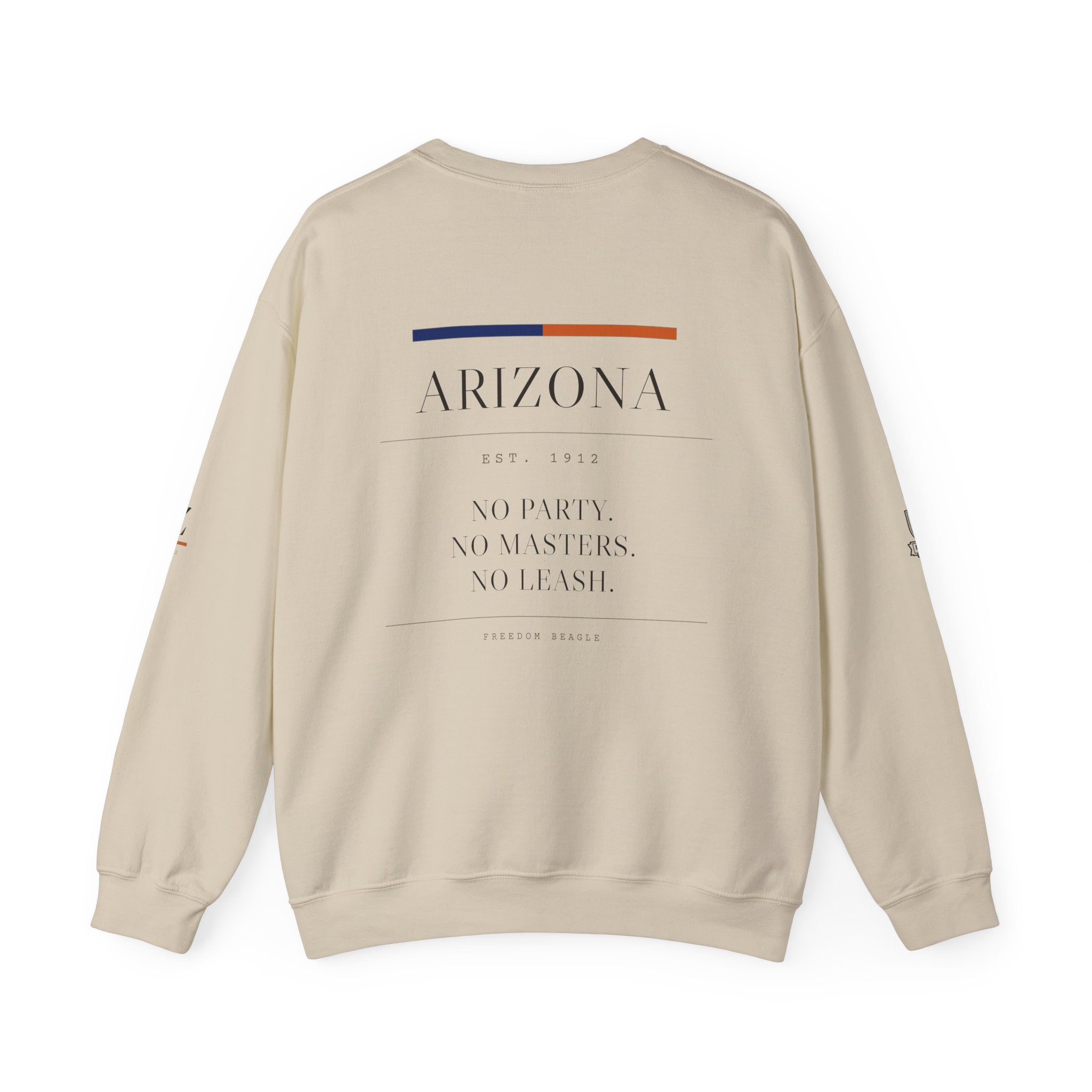 Arizona — Freedom Beagle State Series Crewneck (Sand)