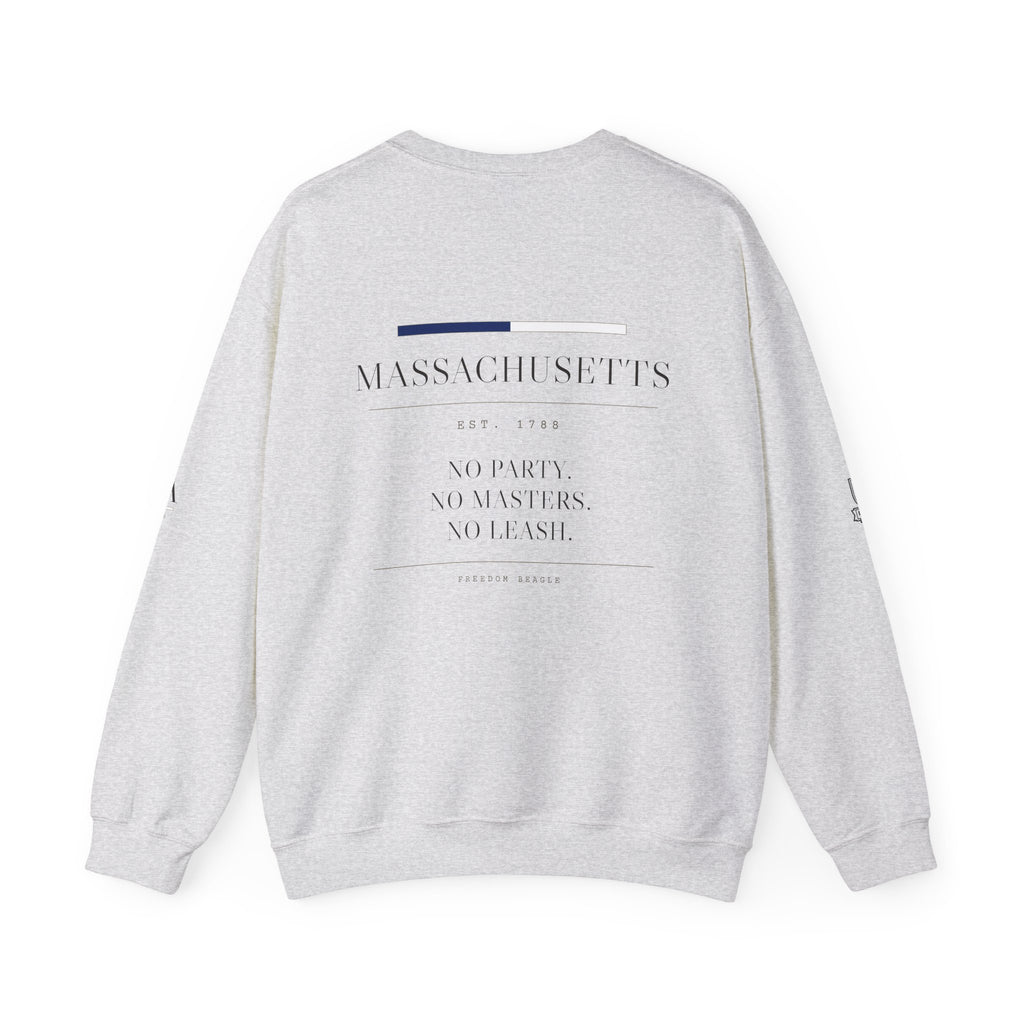 Massachusetts — Freedom Beagle State Series Crewneck (Sand)