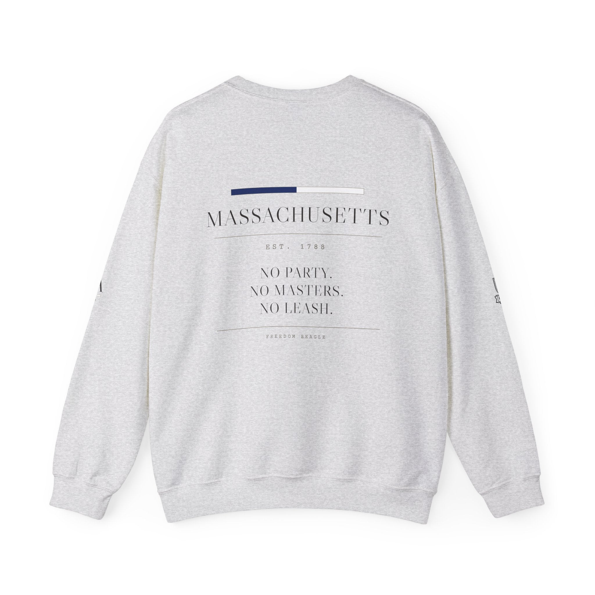 Massachusetts — Freedom Beagle State Series Crewneck (Sand)