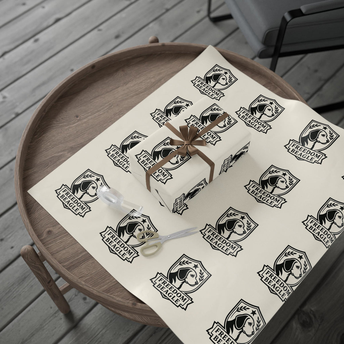 Freedom Beagle-Themed Wrapping Papers