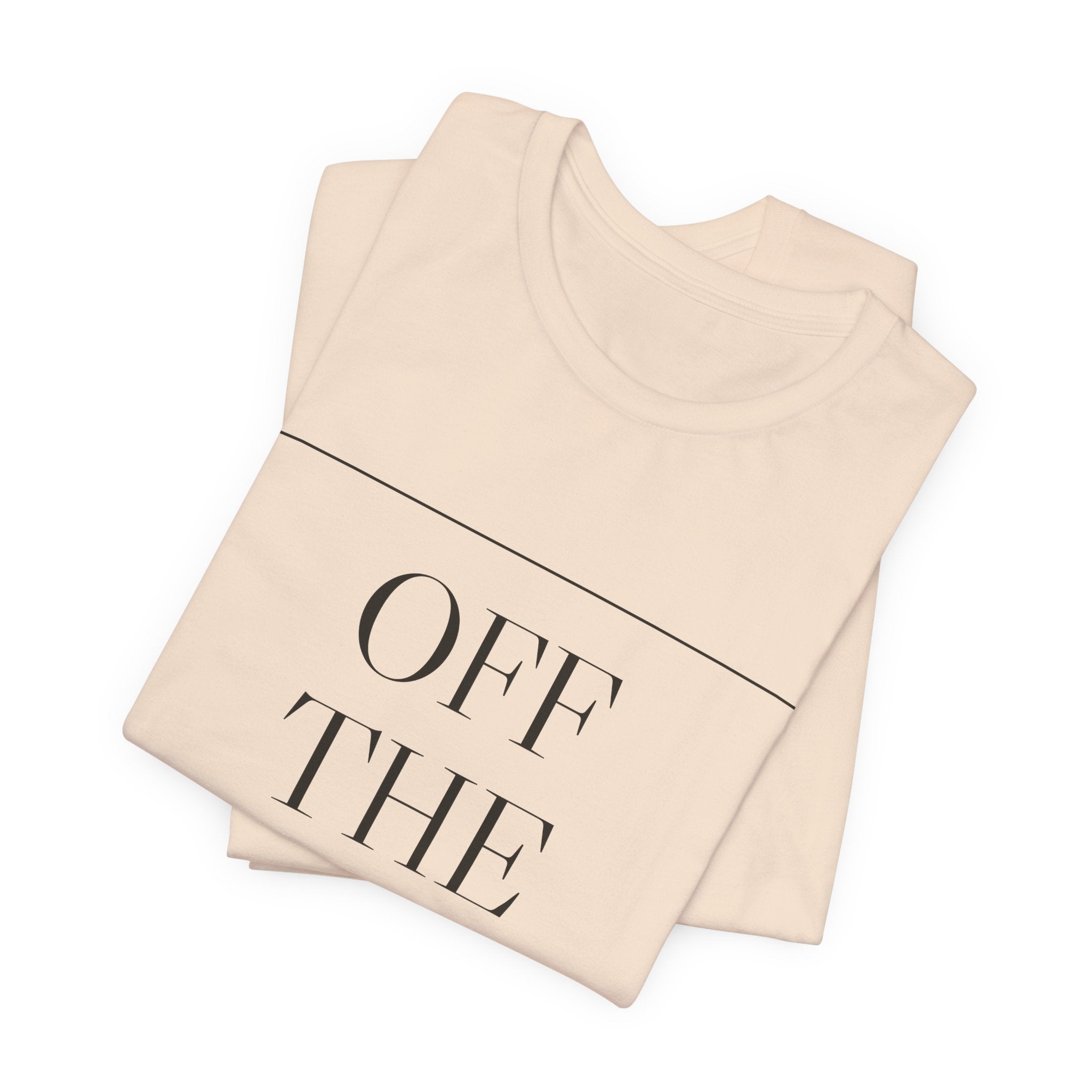 Off the Leash — Oversized Type Tee (Natural)