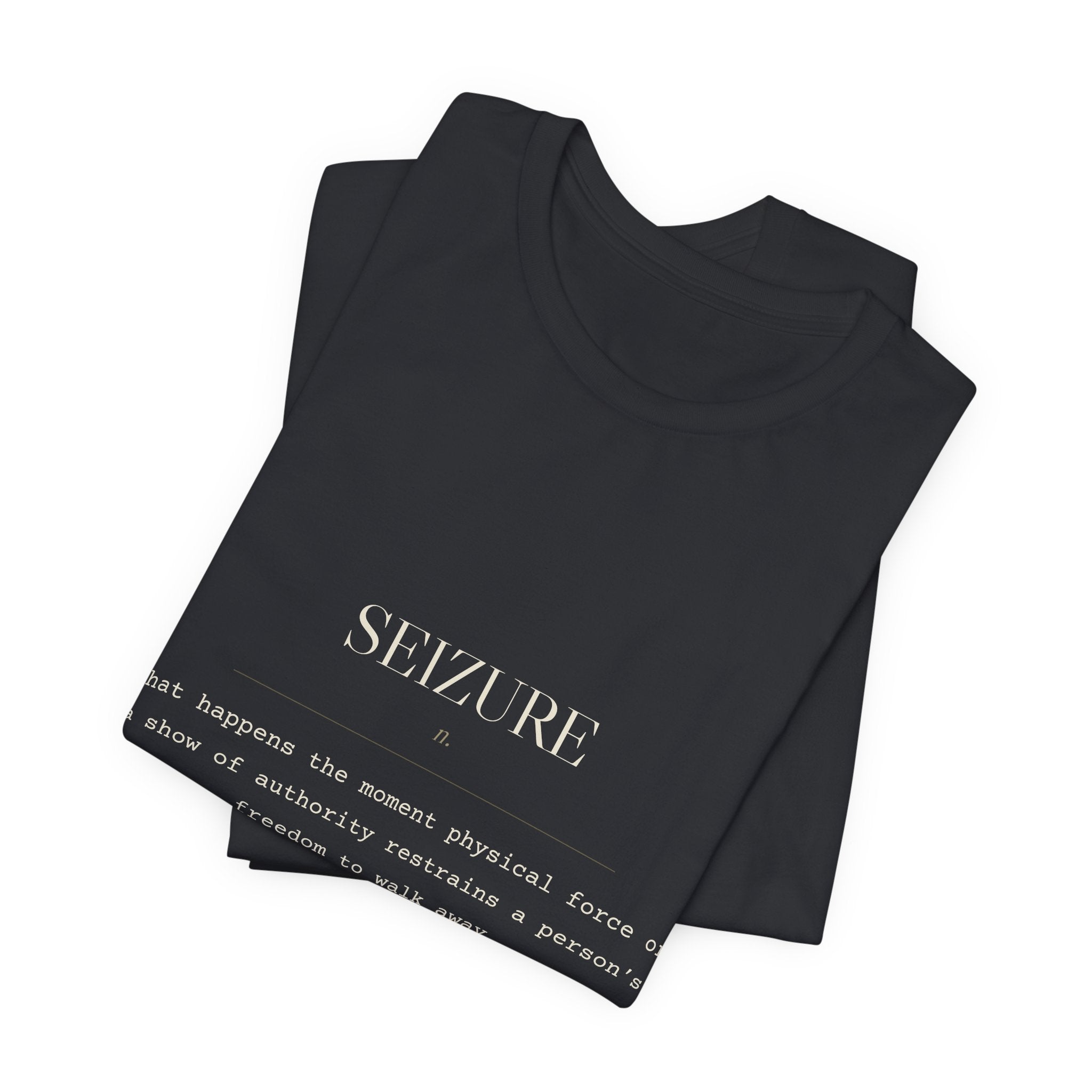 Seizure, n. — Terms of Art Tee