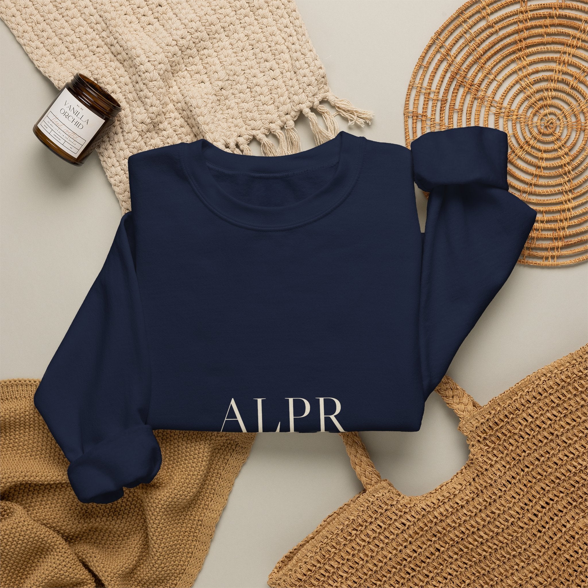 ALPR Full Kit Crewneck — All Life Publicly Recorded (Black)