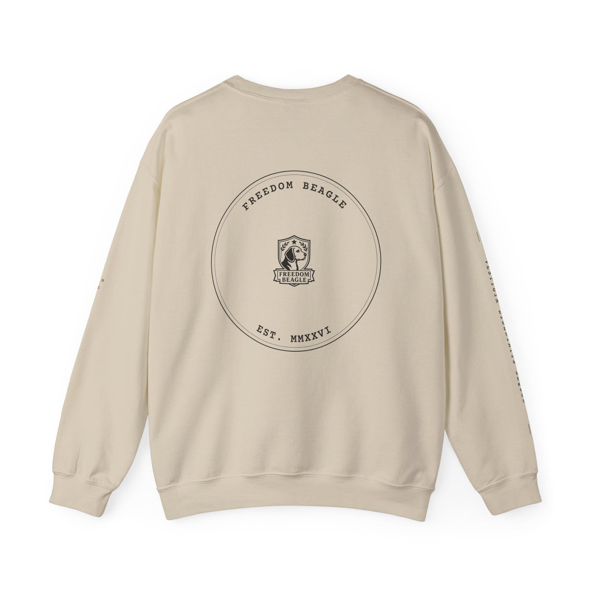 The Seal Full Kit Crewneck — Est. MMXXVI (Sand)