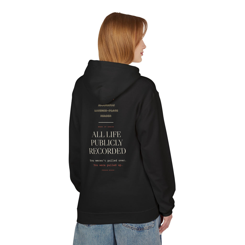 Read It Again — ALPR Hoodie (Black)