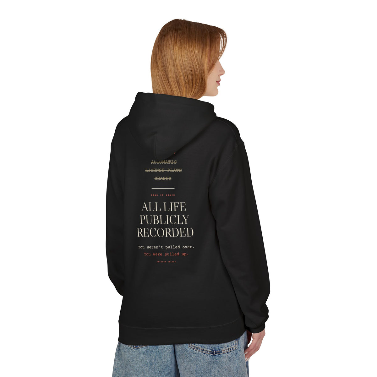 Read It Again — ALPR Hoodie (Black)