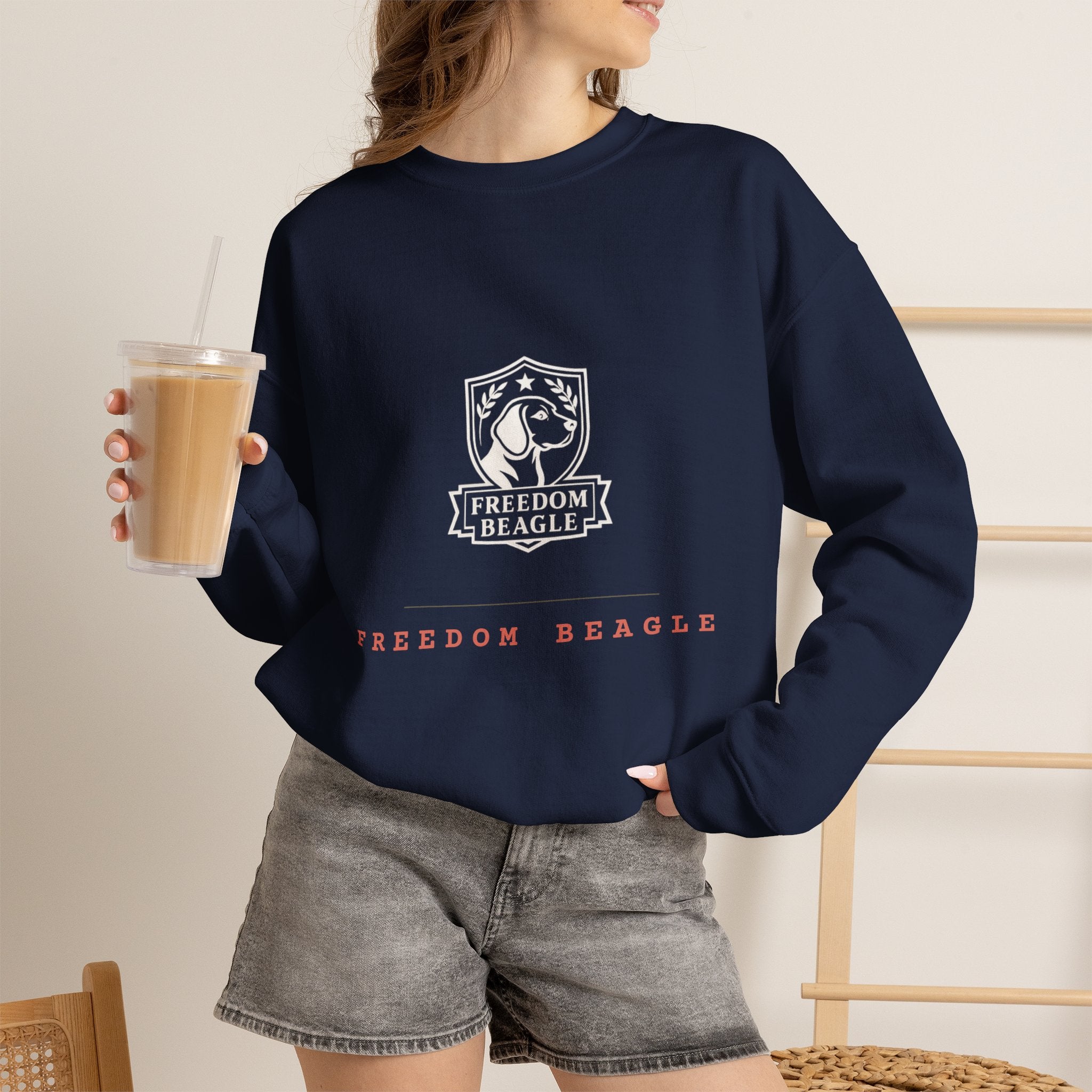 Off the Leash Full Kit Crewneck — Full Back Print (Black)