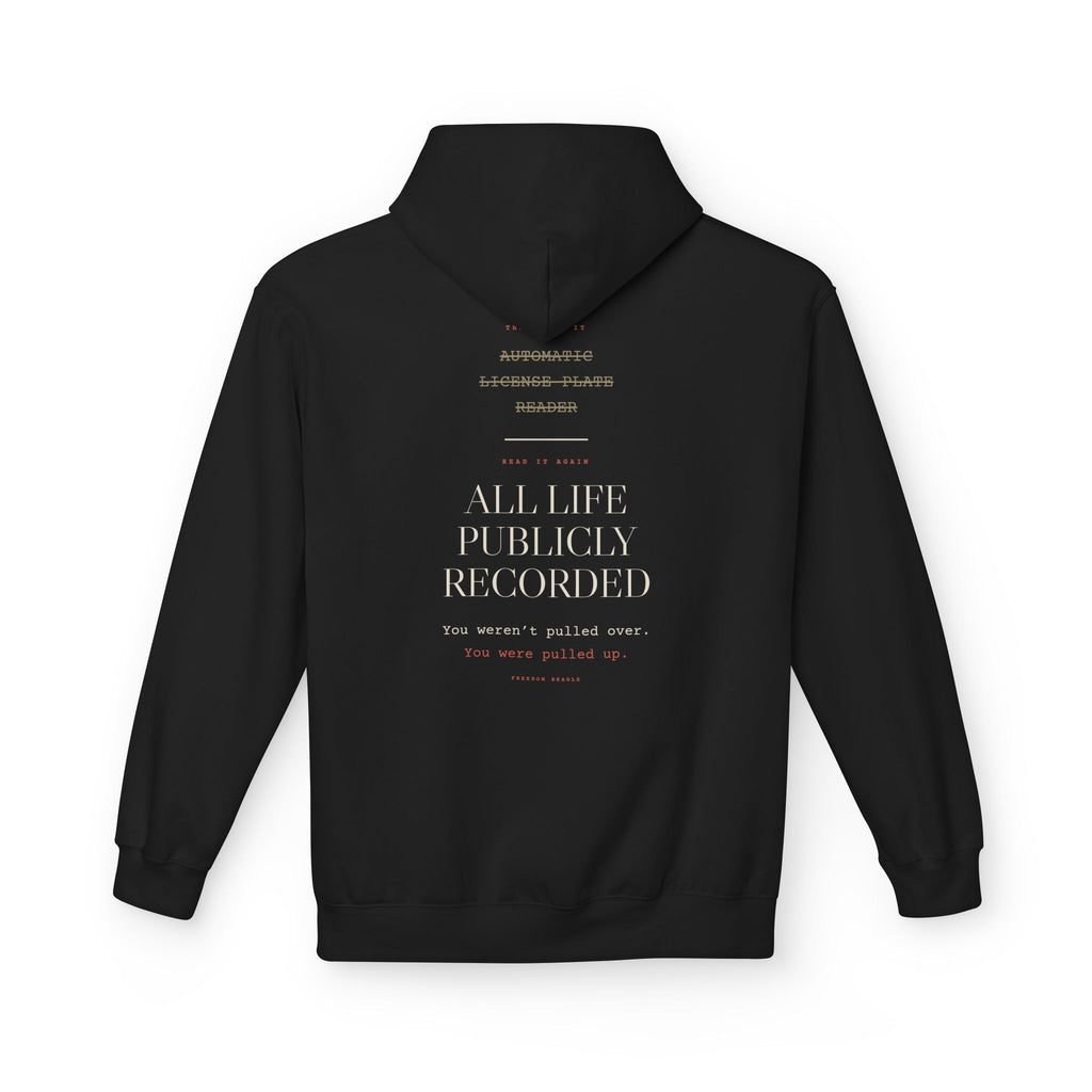 Read It Again — ALPR Hoodie (Black)