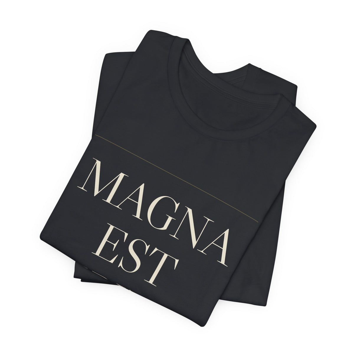 Magna Est Veritas — Great Is the Truth Tee (Black)