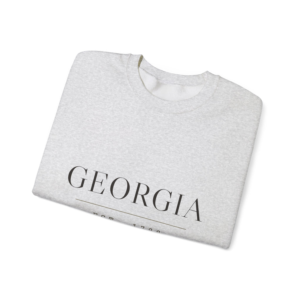 Georgia — Freedom Beagle State Series Crewneck (Sand)