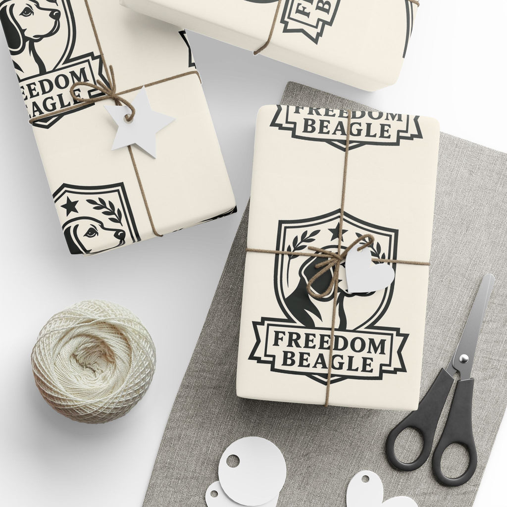 Freedom Beagle-Themed Wrapping Papers