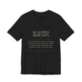 Qualified Immunity, n. — Terms of Art Tee (Black)