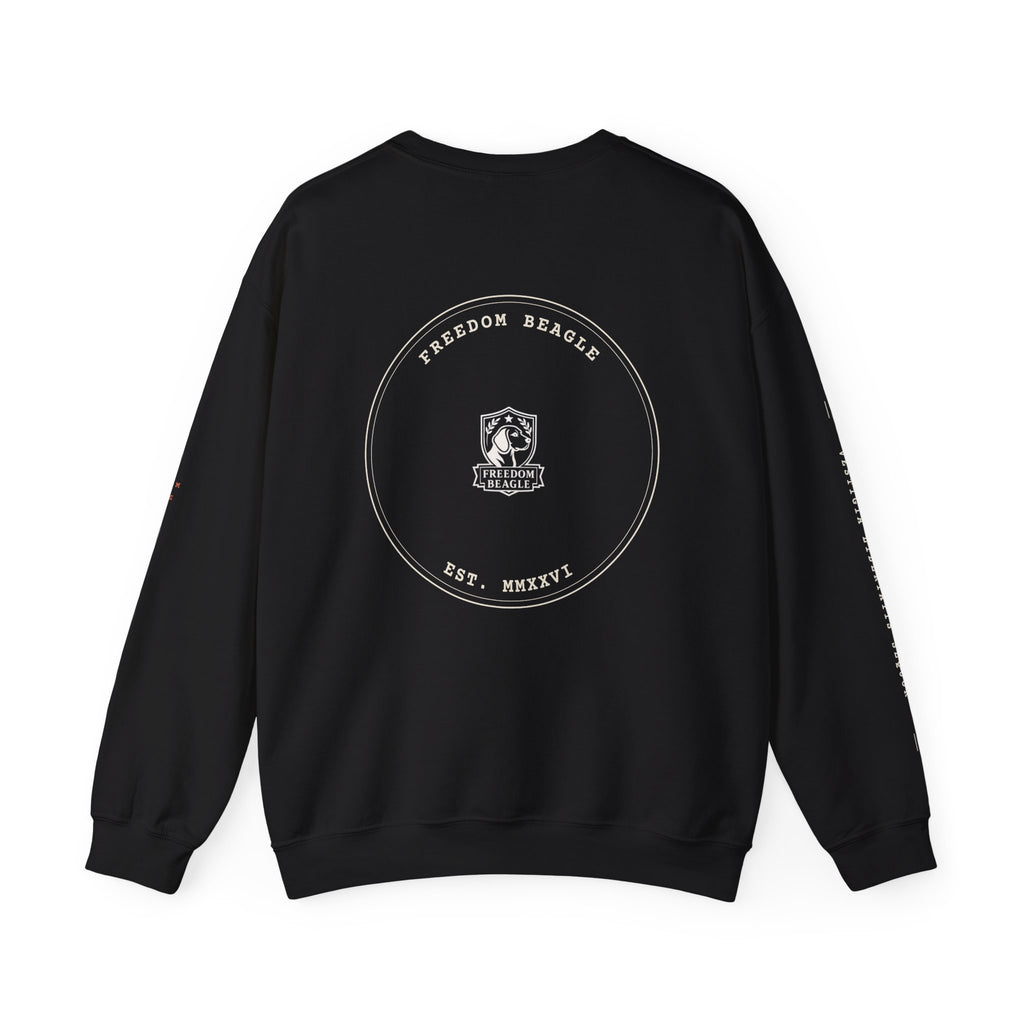 The Seal Full Kit Crewneck — Est. MMXXVI (Black)