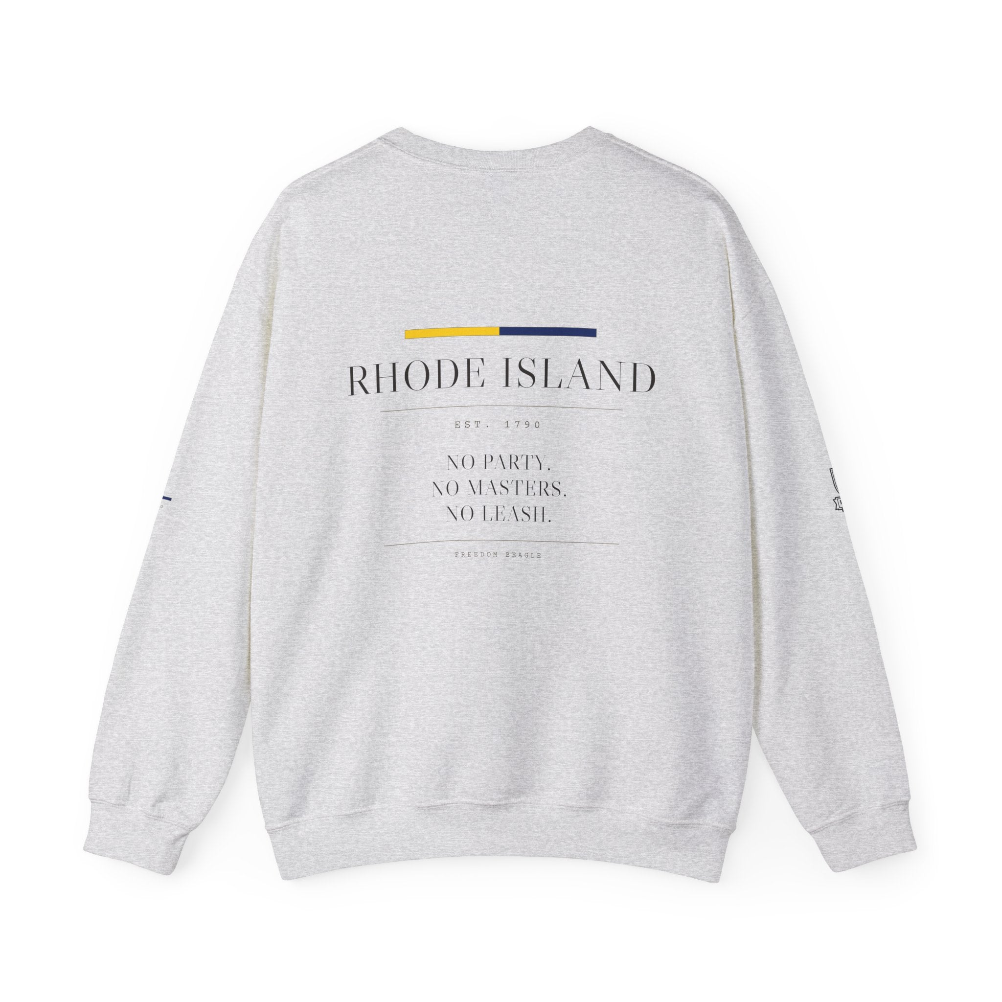 Rhode Island — Freedom Beagle State Series Crewneck (Sand)