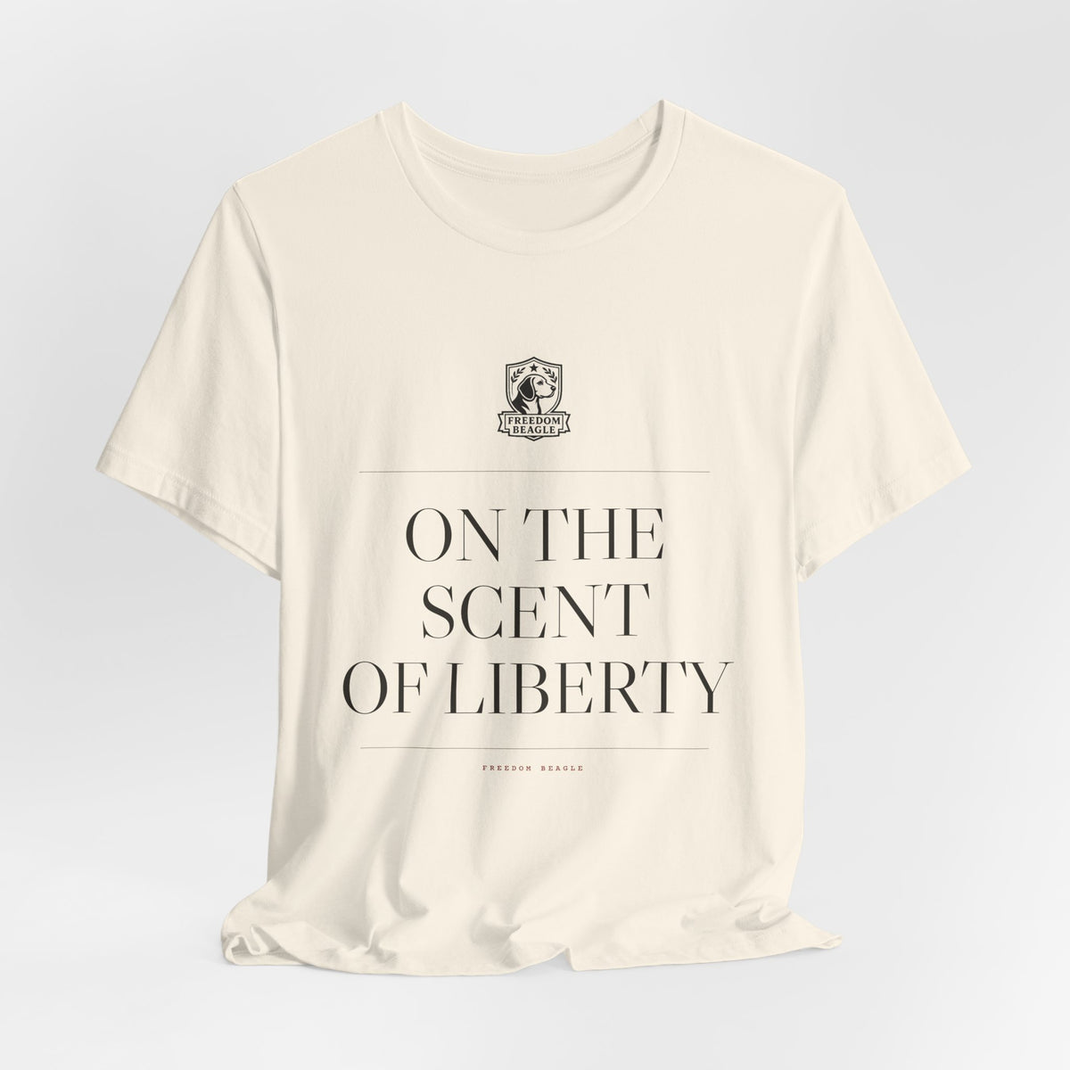 On the Scent of Liberty — Tee (Natural)