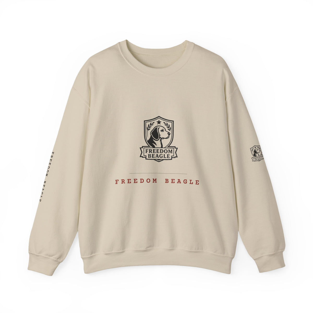 Quis Custodiet Full Kit Crewneck — Who Watches the Watchmen (Sand)