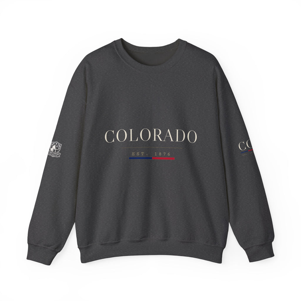 Colorado — Freedom Beagle State Series Crewneck (Black)