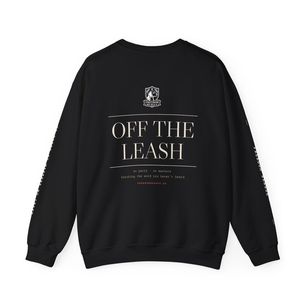 Off the Leash Full Kit Crewneck — Full Back Print (Black)
