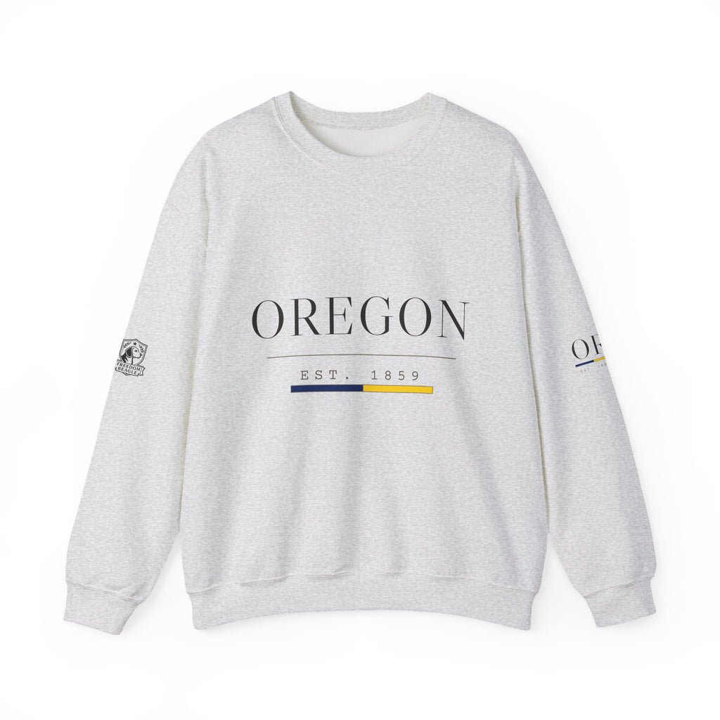Oregon — Freedom Beagle State Series Crewneck (Sand)