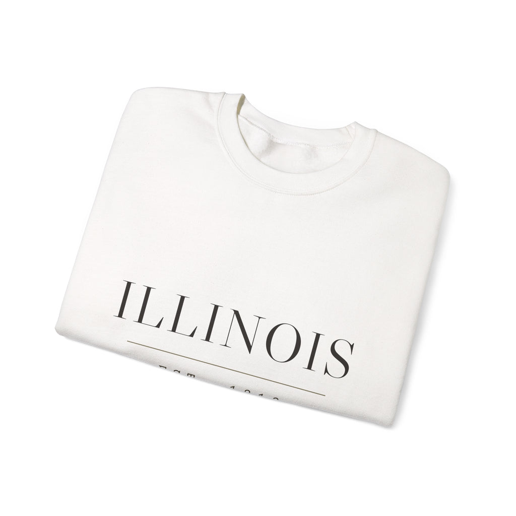 Illinois — Freedom Beagle State Series Crewneck (Sand)