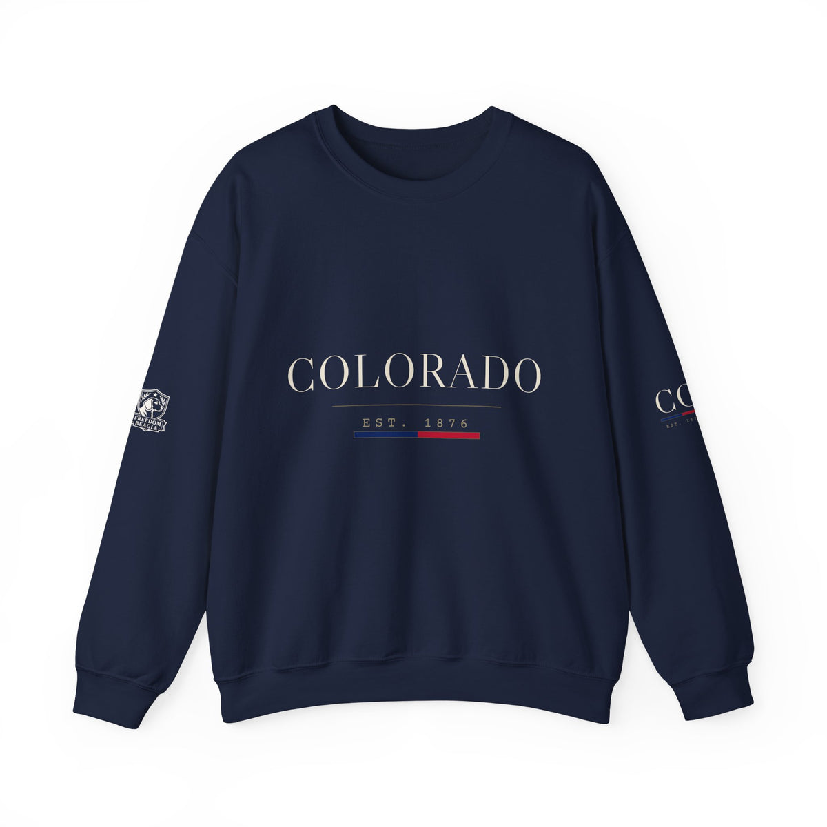 Colorado — Freedom Beagle State Series Crewneck (Black)