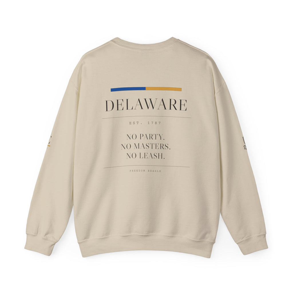 Delaware — Freedom Beagle State Series Crewneck (Sand)