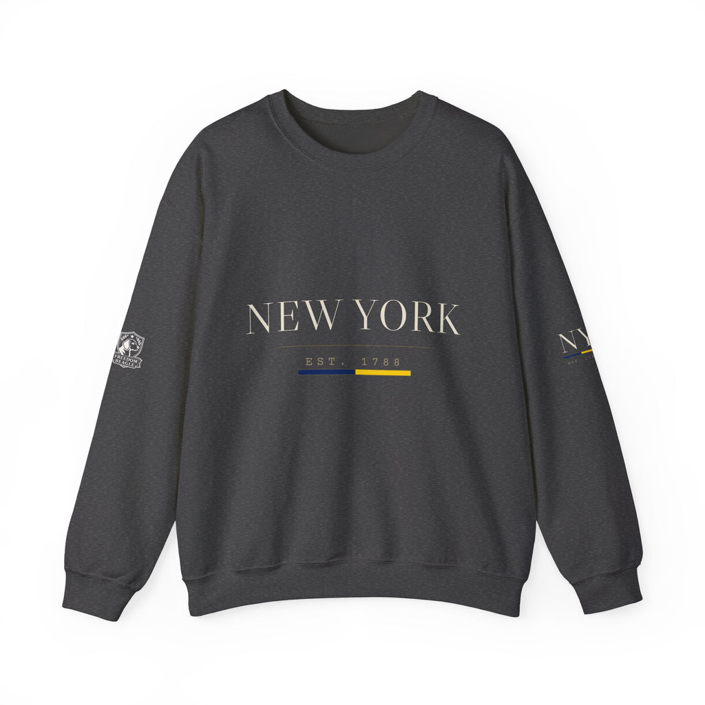 New York — Freedom Beagle State Series Crewneck (Black)