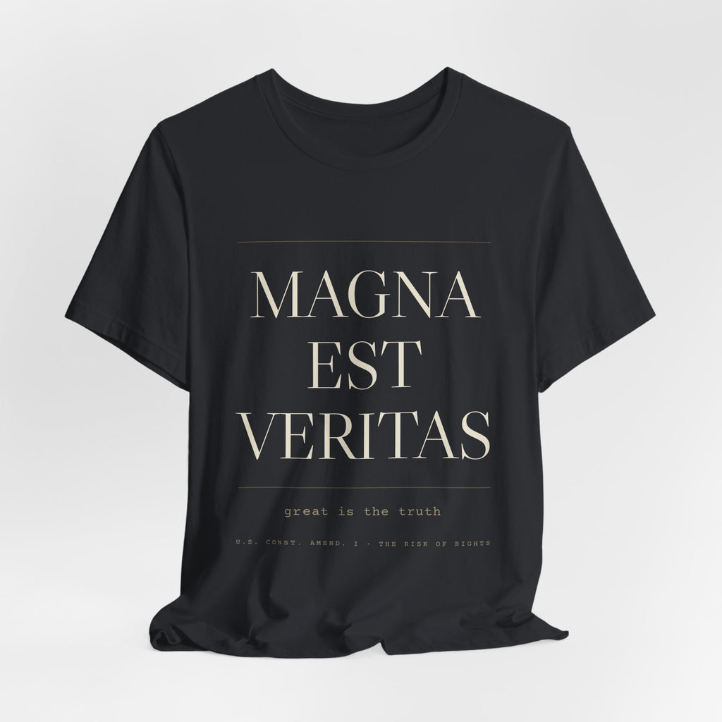 Magna Est Veritas — Great Is the Truth Tee (Black)