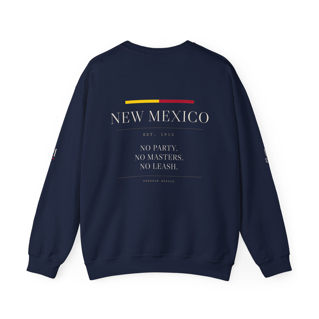New Mexico — Freedom Beagle State Series Crewneck (Black)