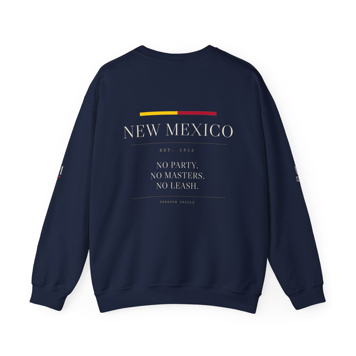 New Mexico — Freedom Beagle State Series Crewneck (Black)
