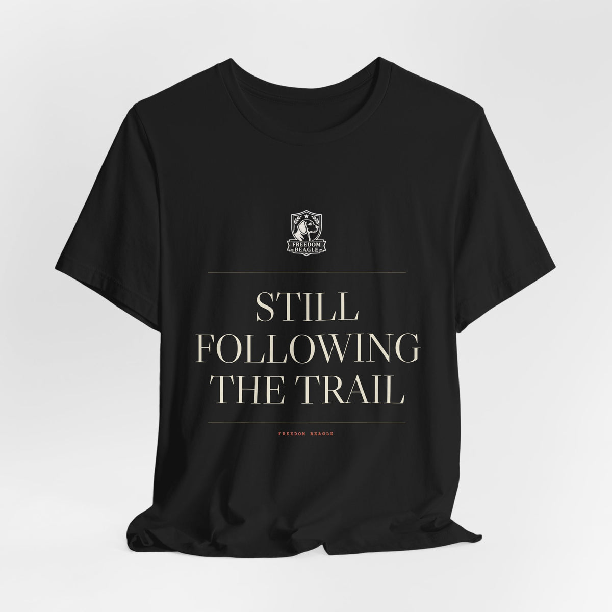 Still Following the Trail — Tee (Black)