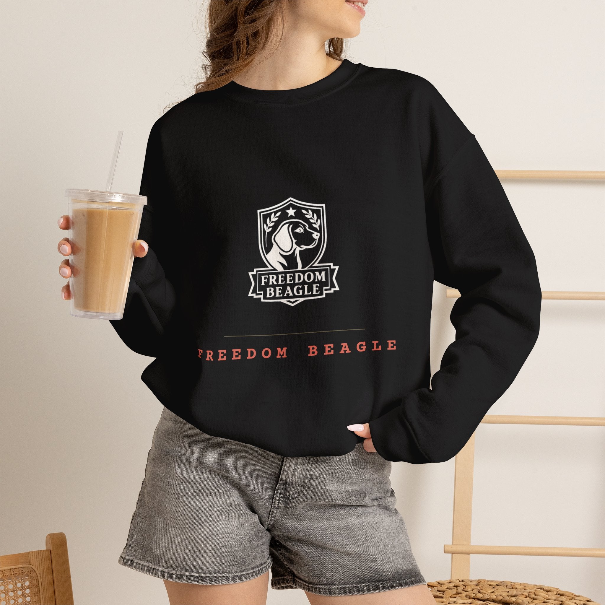 Off the Leash Full Kit Crewneck — Full Back Print (Black)