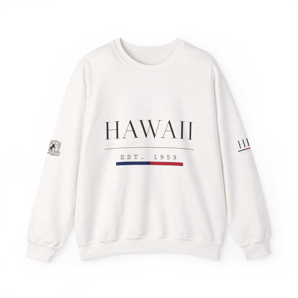 Hawaii — Freedom Beagle State Series Crewneck (Sand)
