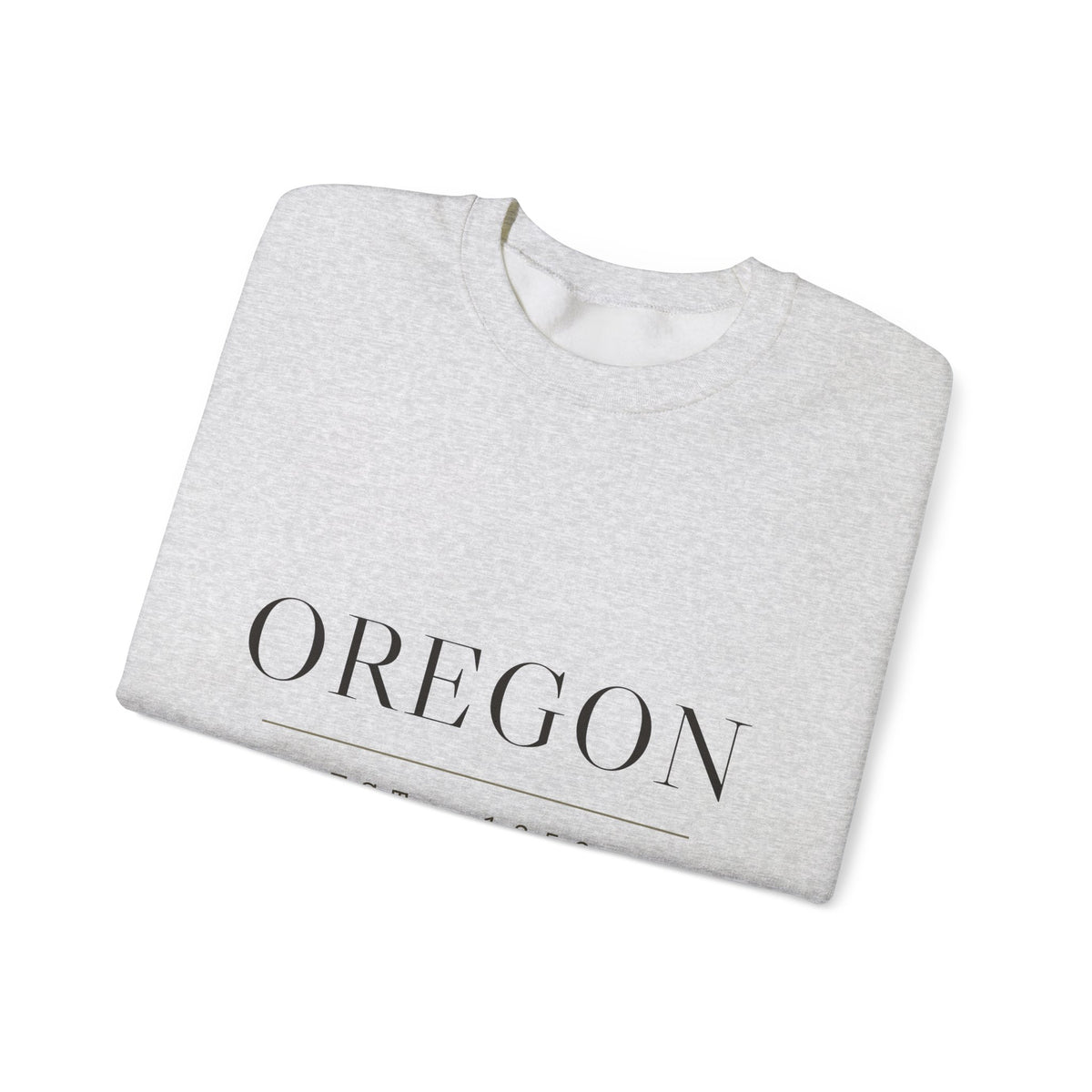 Oregon — Freedom Beagle State Series Crewneck (Sand)