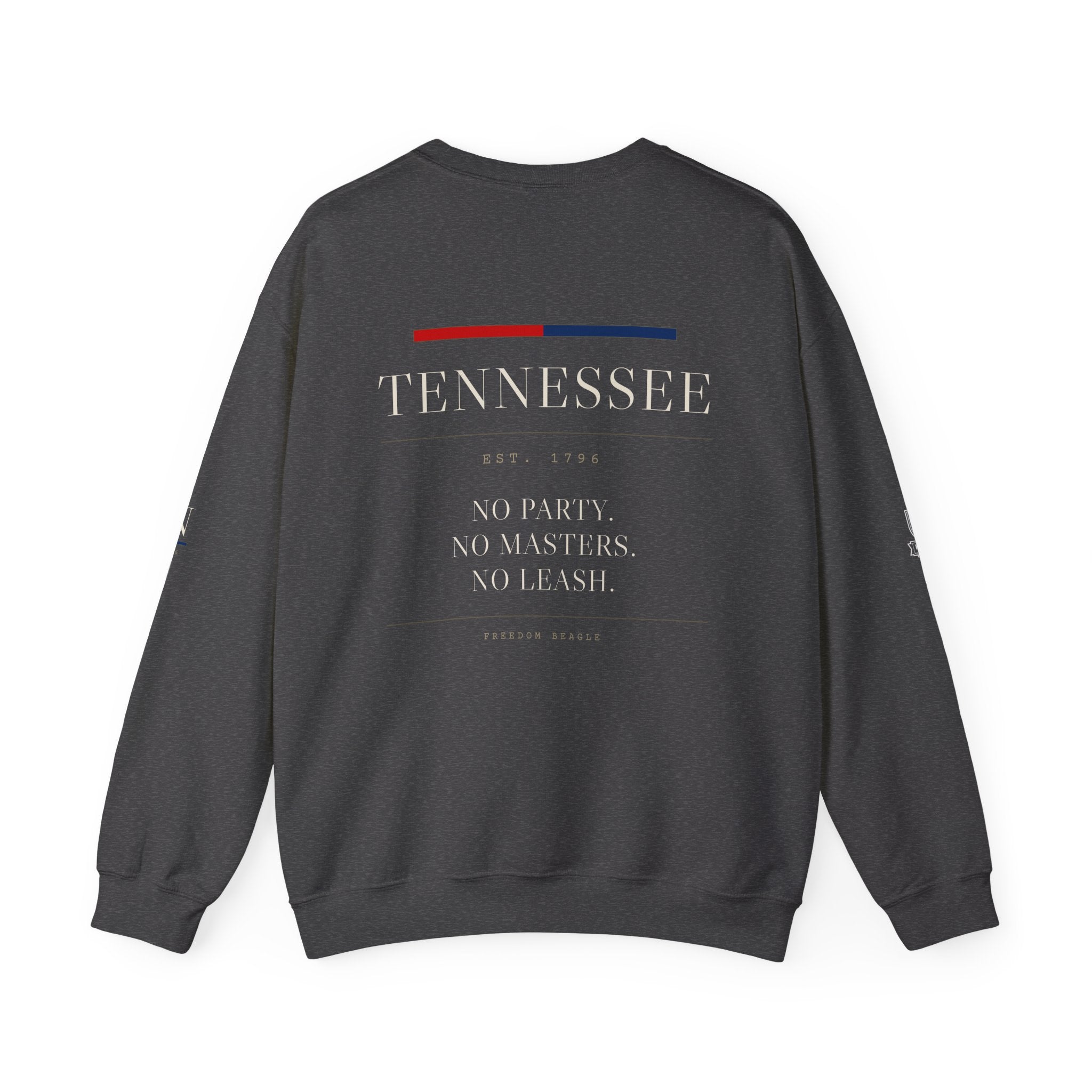 Tennessee — Freedom Beagle State Series Crewneck (Black)
