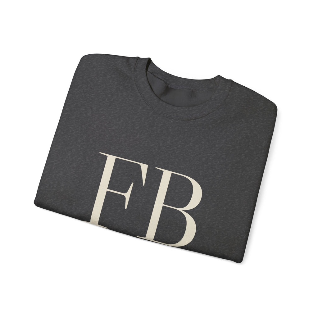 Monogram Full Kit Crewneck — Freedom Beagle, Stacked (Black)
