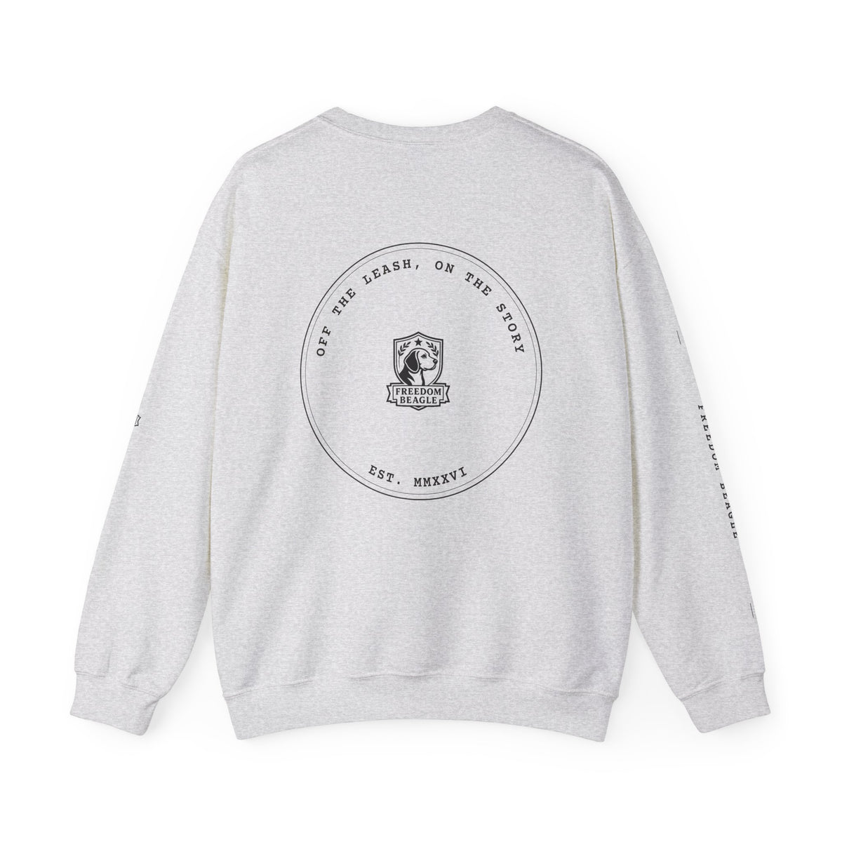 Freedom Beagle Seal Full Kit Crewneck — Est. MMXXVI (Sand)