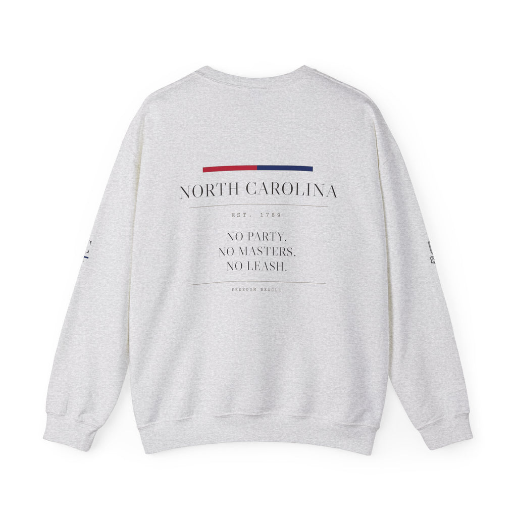 North Carolina — Freedom Beagle State Series Crewneck (Sand)