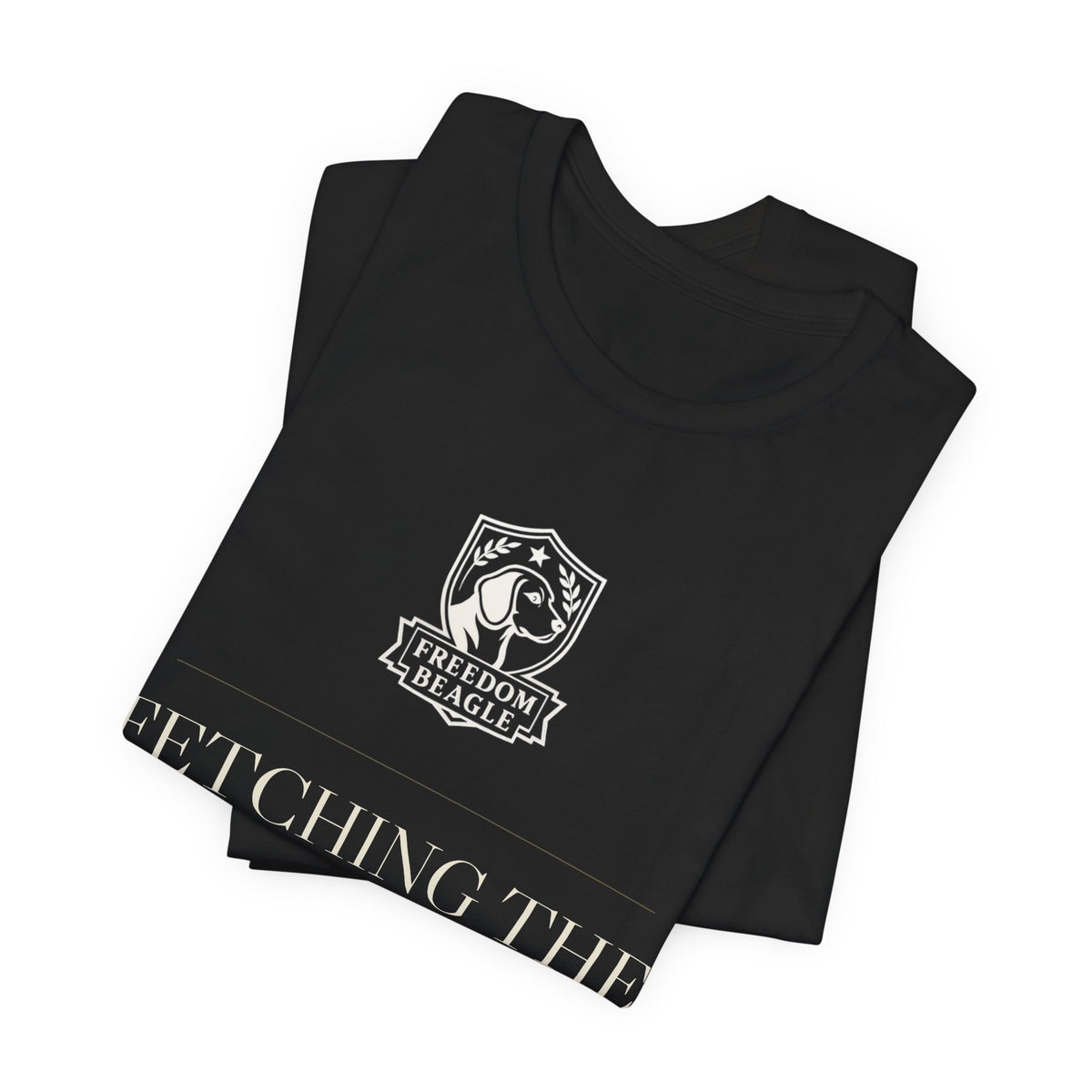 Fetching the Word You Haven't Heard — Freedom Beagle Tee (Black)