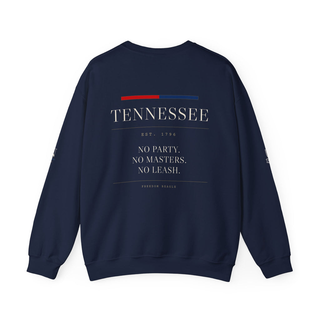 Tennessee — Freedom Beagle State Series Crewneck (Black)