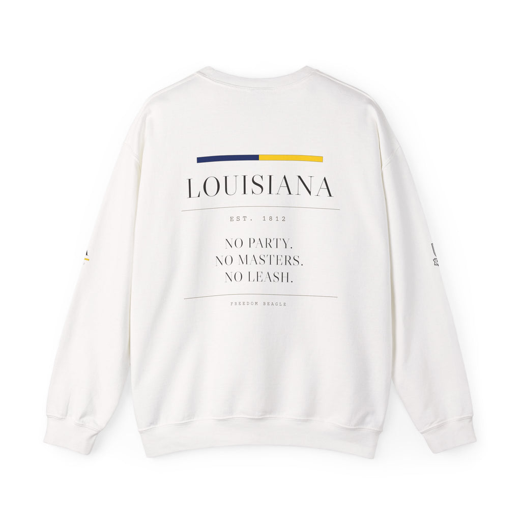 Louisiana — Freedom Beagle State Series Crewneck (Sand)